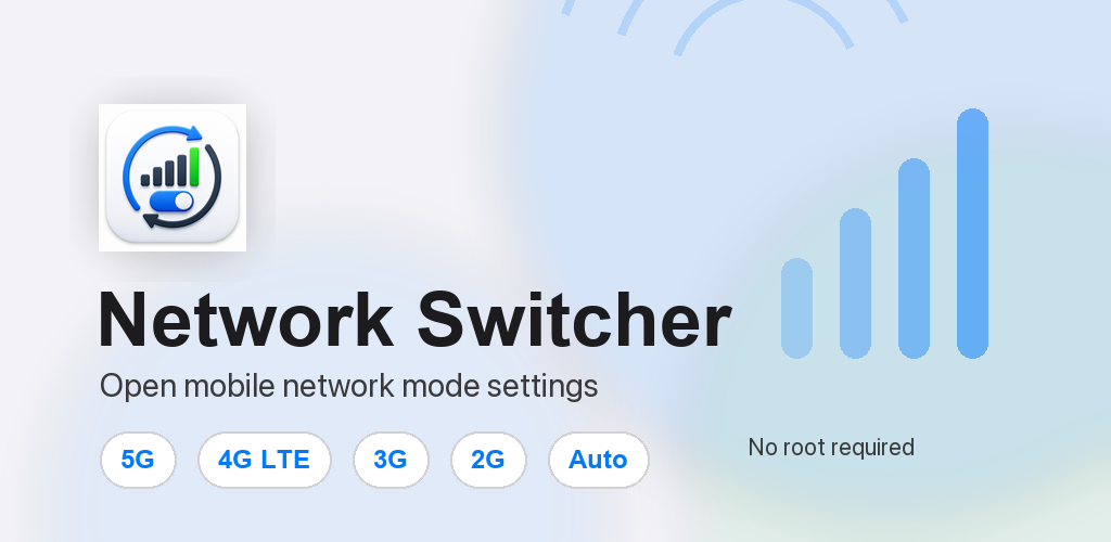 Network Switcher feature graphic